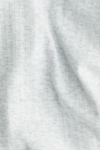 Pointelle Jersey Pants