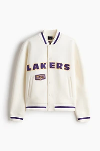 Loose-Fit Scuba Baseball Jacket