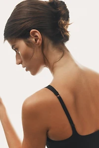 Soutien-gorge souple et coussiné en microfibre