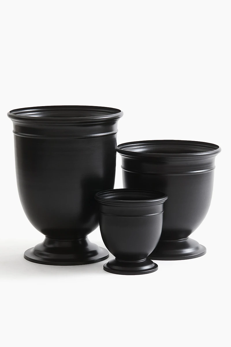 Large Metal Plant Pot