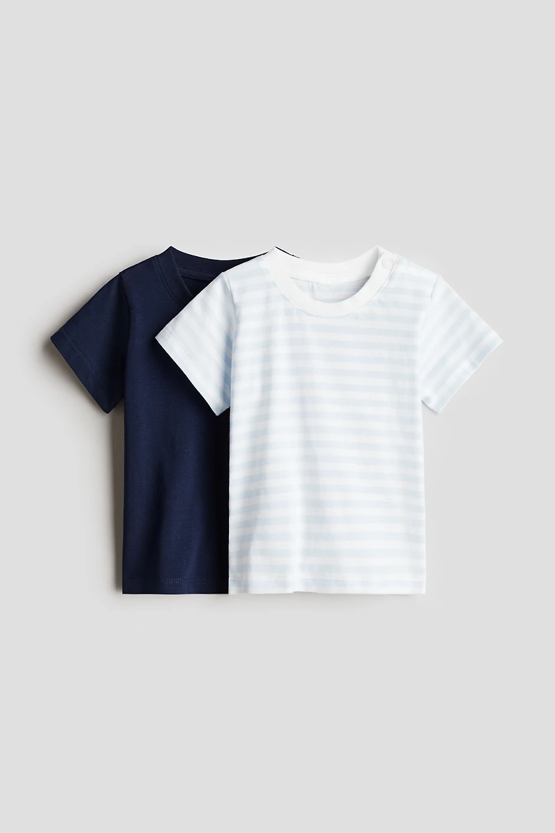 Lot de 2 T-shirts en coton