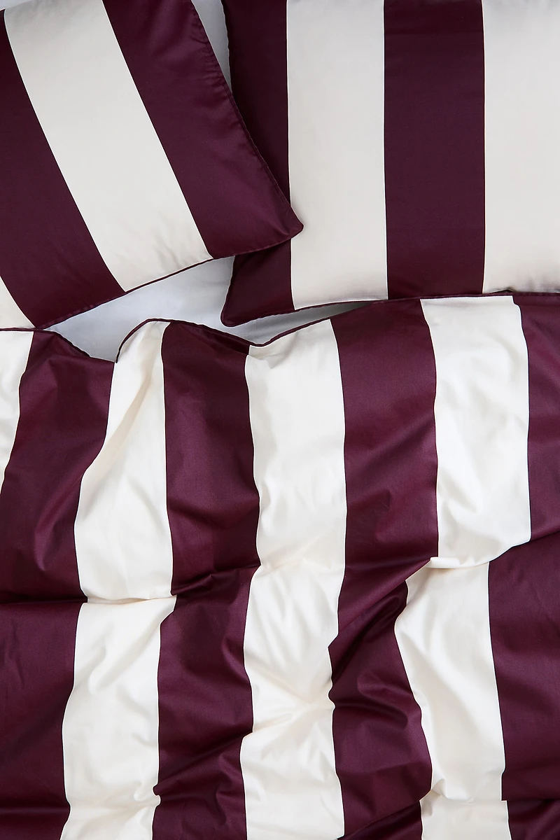 Cotton Sateen King/Queen Duvet Cover Set