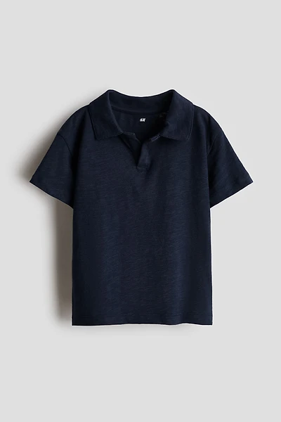 Cotton Jersey Polo Shirt