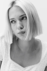 Picot-Trimmed T-Shirt