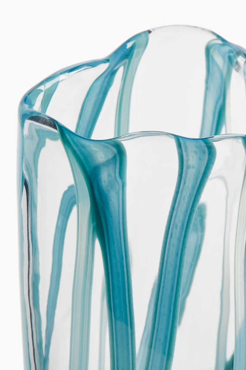 Grand vase en verre