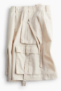 Short cargo en coton