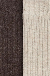2-pack Wool-blend Socks