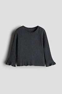 Rib-knit Sweater