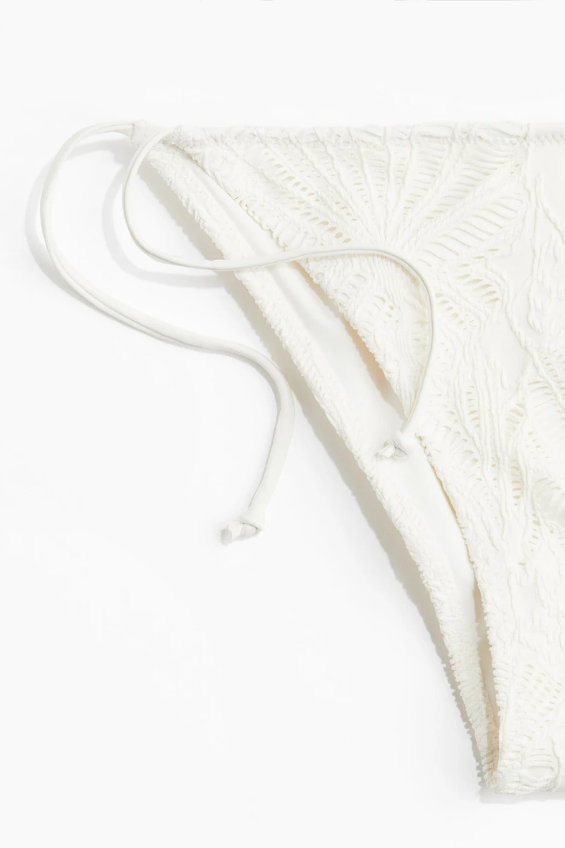 Tie tanga bikini bottoms