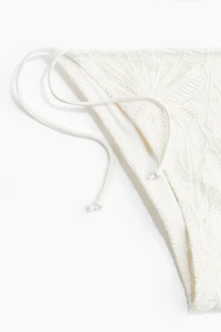 Tie tanga bikini bottoms