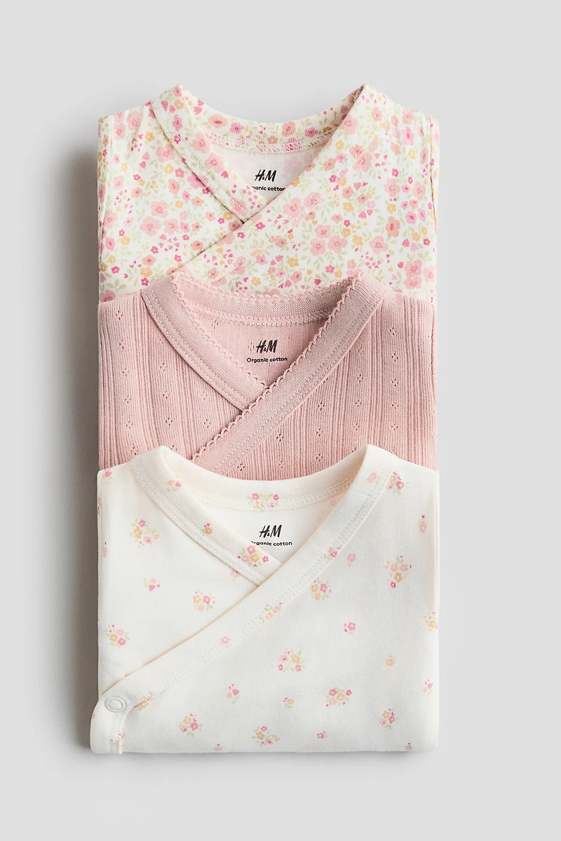 3-pack Wrapover Bodysuits