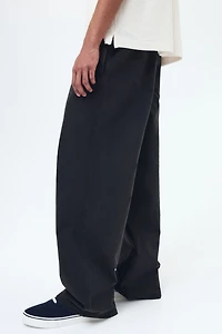 Loose-Fit Cotton Canvas Pants