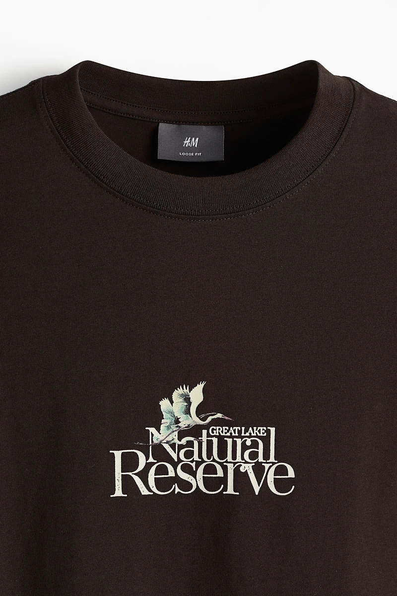 Loose Fit Printed T-shirt