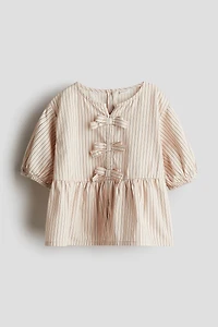 Cotton Poplin Blouse