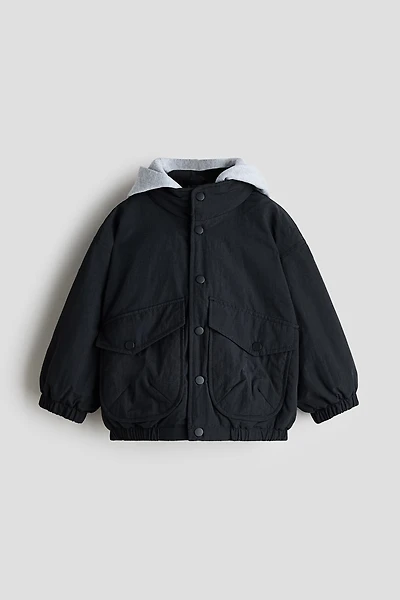 Hooded Bomber Jacket