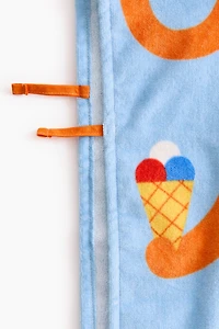 Cape de bain pour bébé