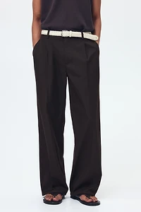 Loose-Fit Tailored Pants