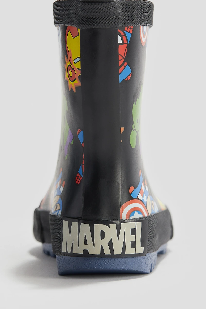 Printed Rubber Boots