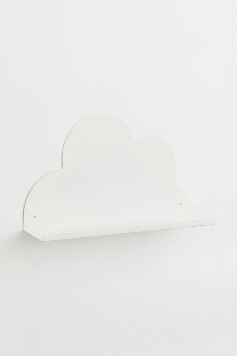 Cloud-shaped Wall Shelf
