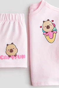2-Piece Printed Set