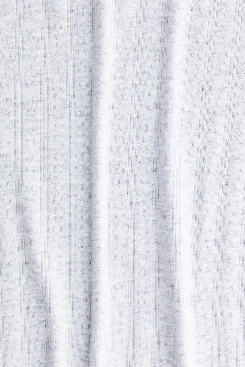 Pointelle Jersey Pajamas