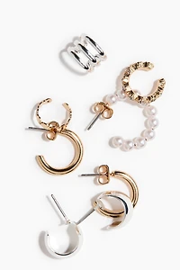 Hoop Earrings and Ear Cuffs