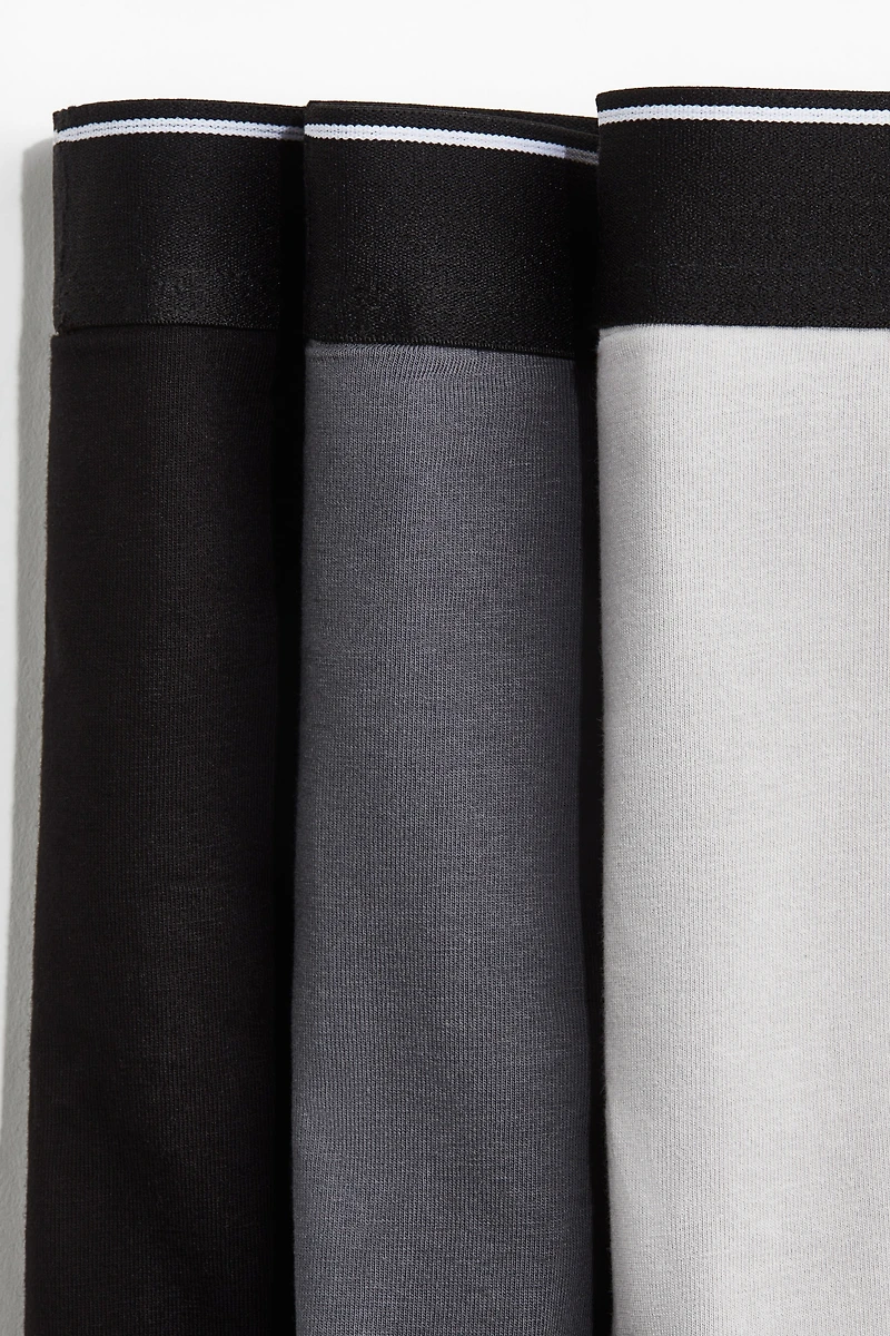 3-pack Mid-Length Boxer Briefs with Lycra®