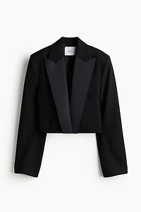 Wool Tuxedo Blazer