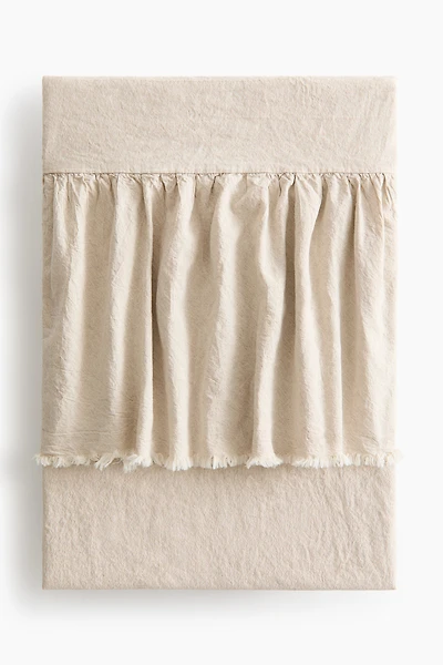 Linen-Blend Bedspread
