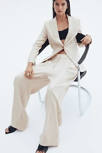 Wide-Leg Dress Pants