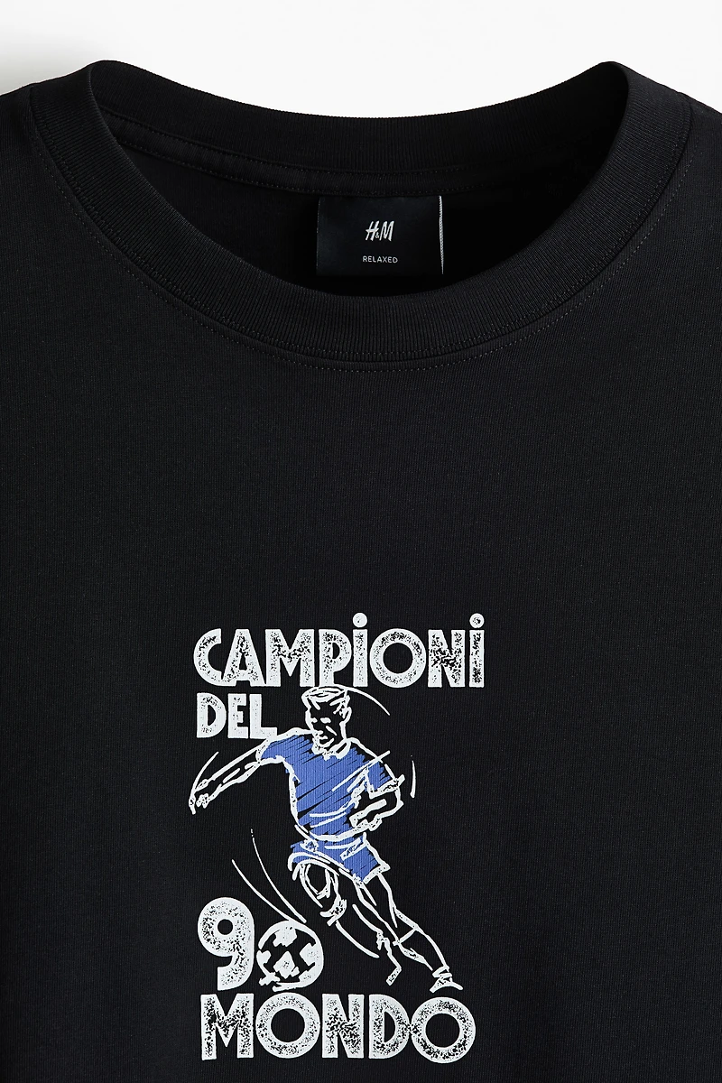 Loose Fit Printed T-shirt