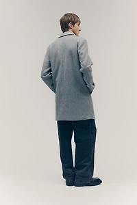 Slim Fit Wool-Blend Coat