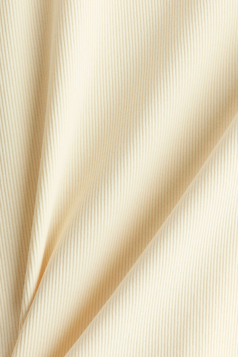 Ribbed Cotton Tank Top