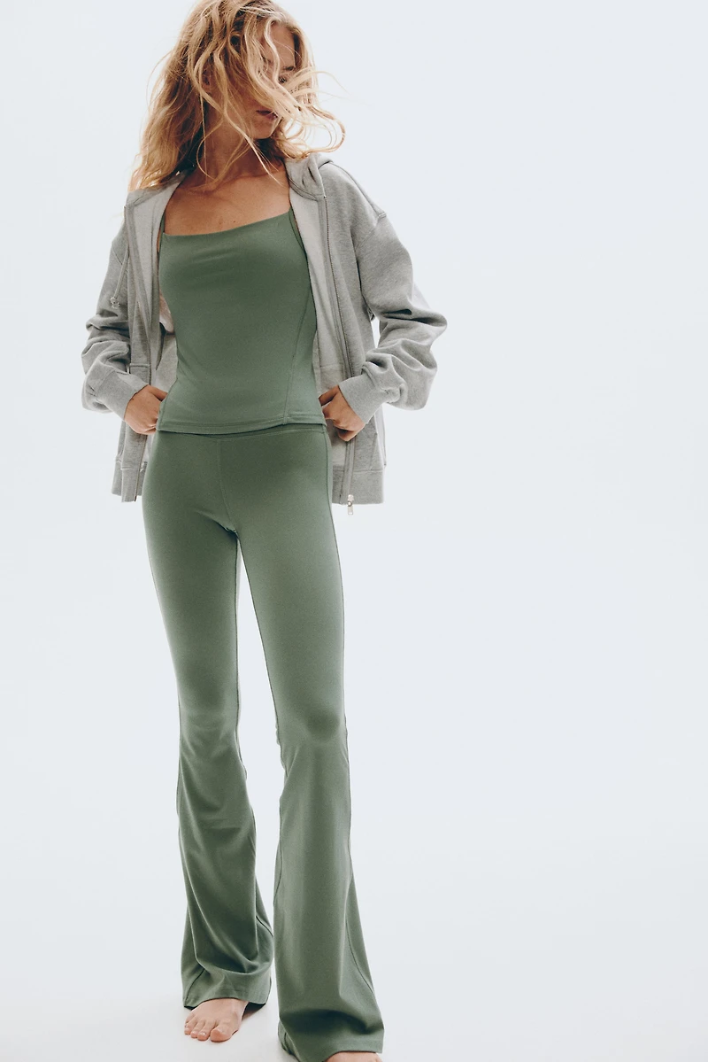 Flared Interlock Leggings