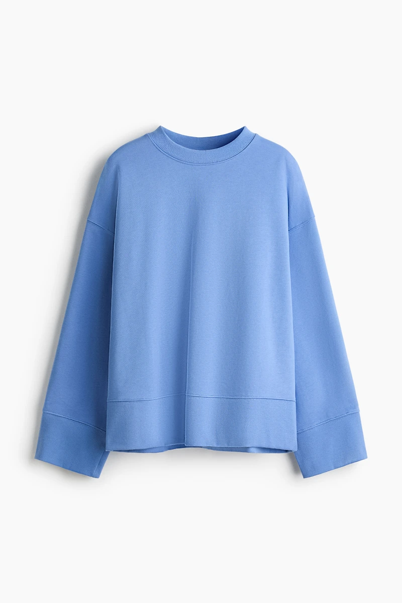 Oversized Cotton Sweatshirt