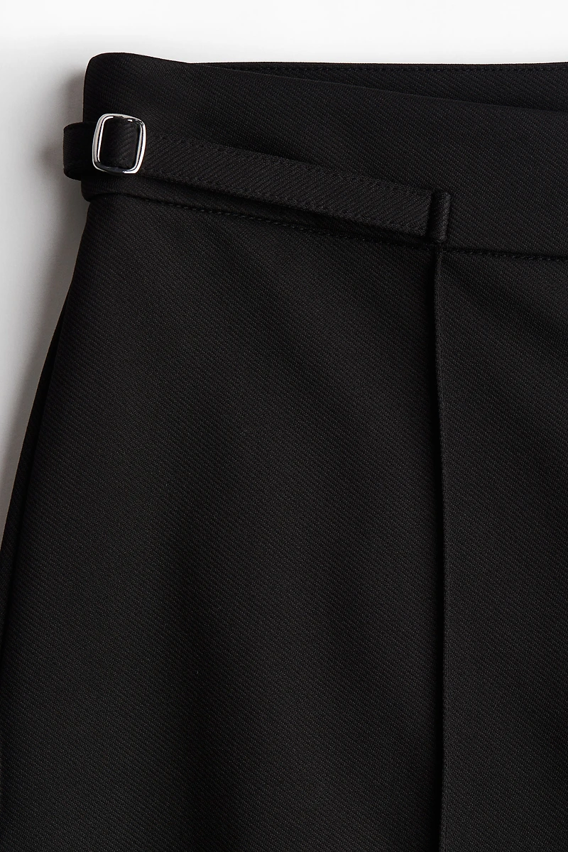 Strap-Detail Pants