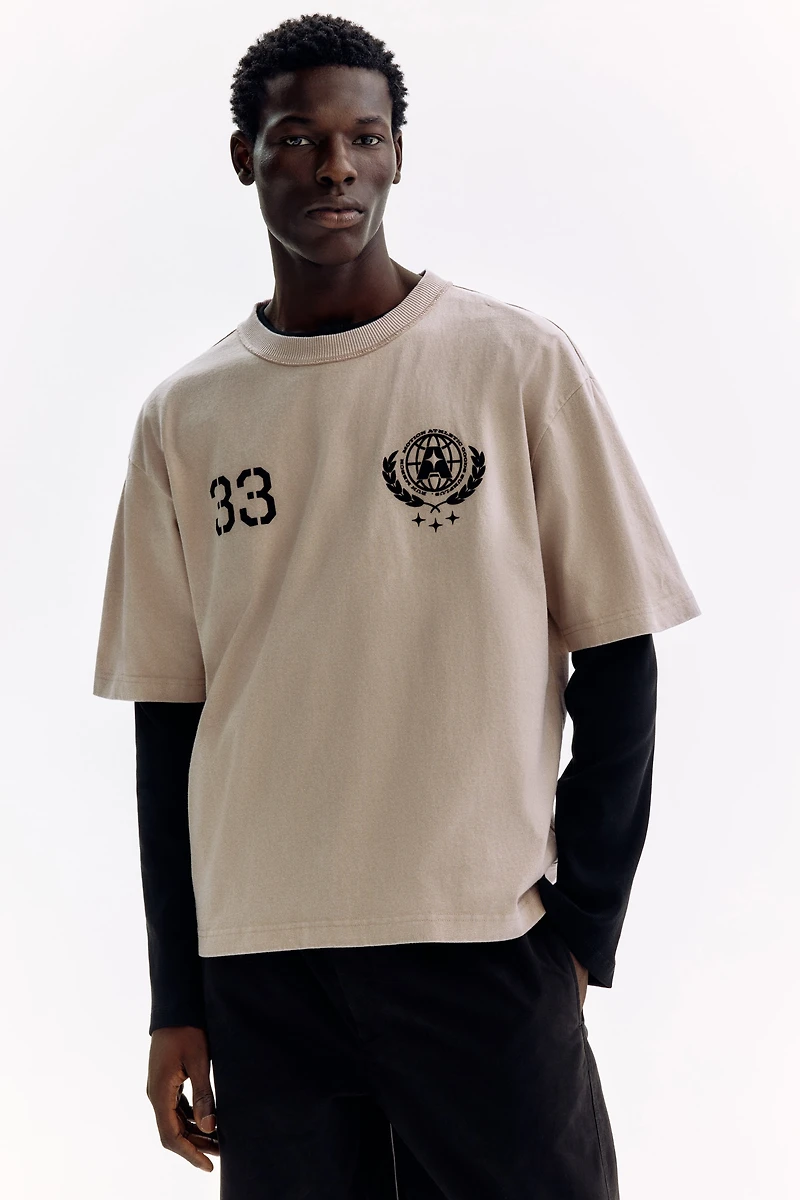 T-shirt imprimé ample