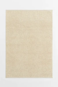 Textured-weave Wool-blend Rug