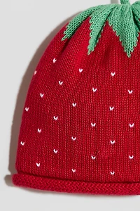 Jacquard-Knit Beanie