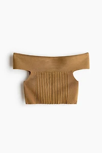Off-the-Shoulder Crop Top