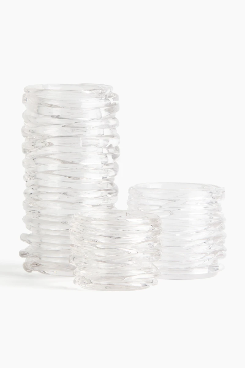 Glass Tea Light Holder