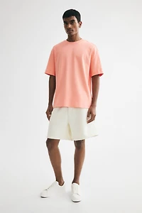 Loose-Fit Interlock T-Shirt