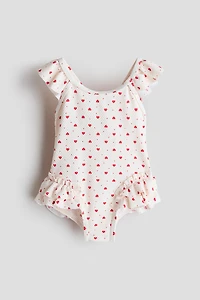 Ruffle-Trimmed Swimsuit