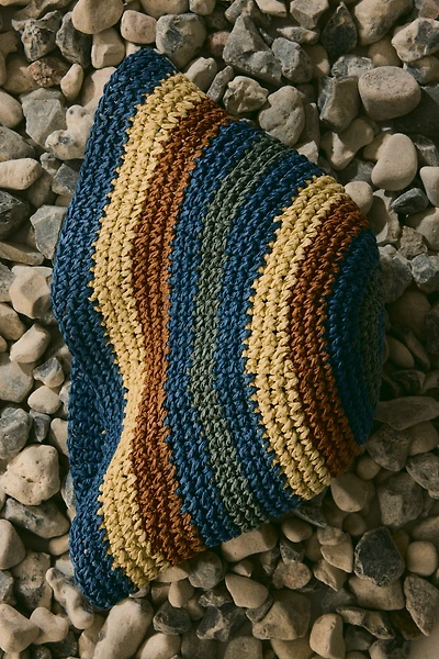 Straw Bucket Hat