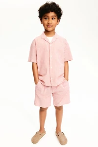 Seersucker Shorts
