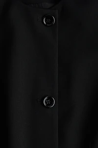 Collarless Jacket