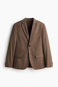 Regular-Fit Single-Breasted Jacket