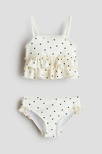 Two-Piece Swimsuit with Flounces