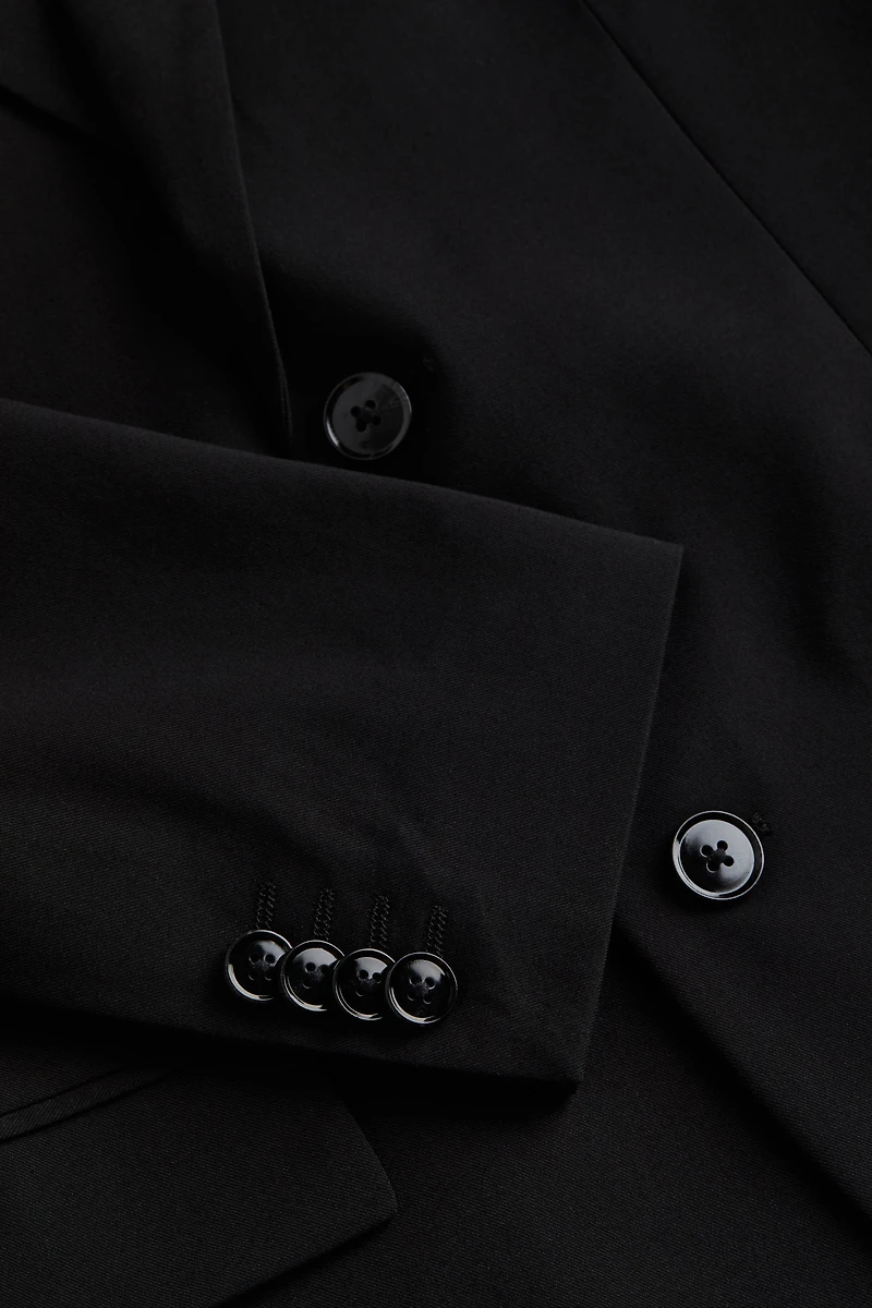 Skinny Fit Single-Breasted Jacket