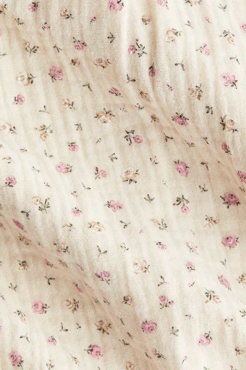 Robe en mousseline de coton